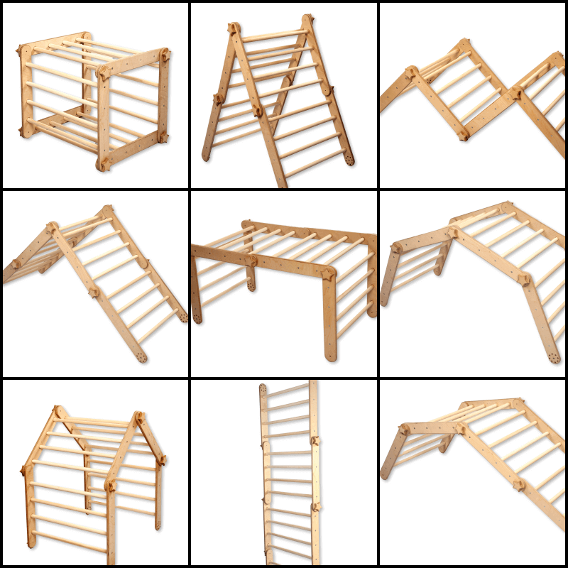 Transformable Climbing Cube with Ramp Kidodido