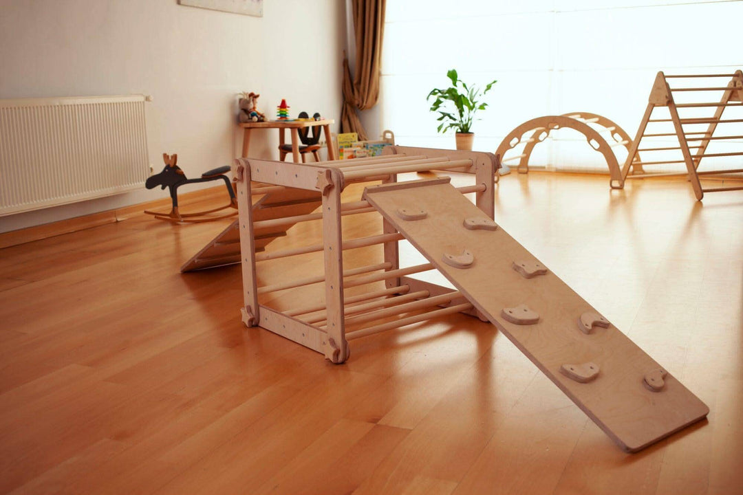 Transformable Climbing Cube with Ramp Kidodido