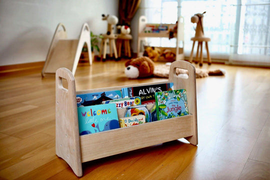 Wooden Bookshelf / Small Size Kidodido
