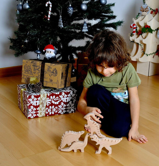Wooden Dinosaur Set Kidodido