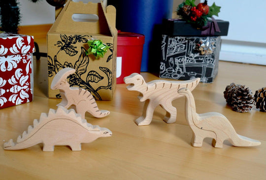 Wooden Dinosaur Set Kidodido