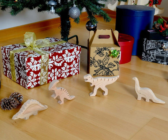 Wooden Dinosaur Set Kidodido